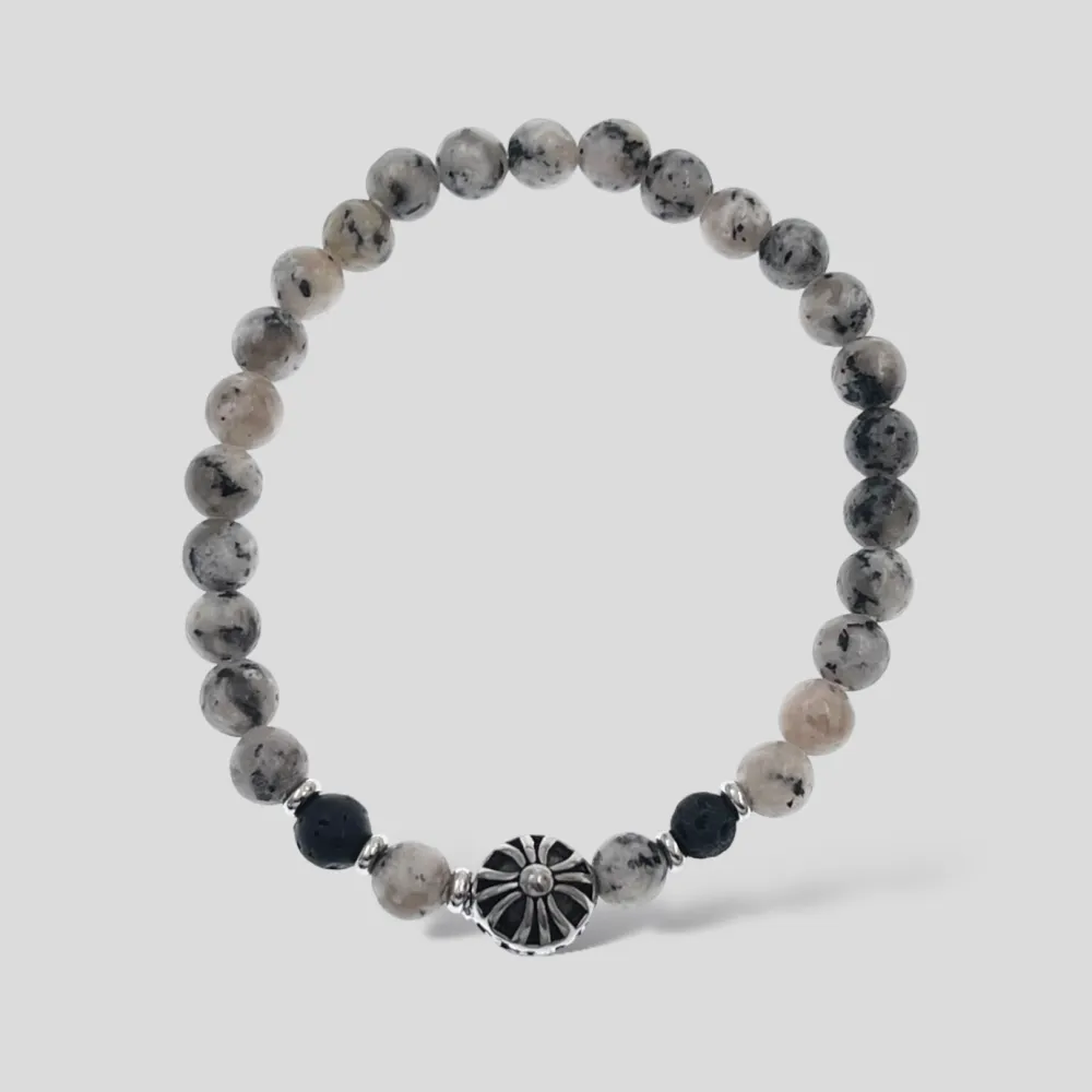 Semplice-Bracciale Elastico in Acciaio da Uomo - BAU-739-08 6mm