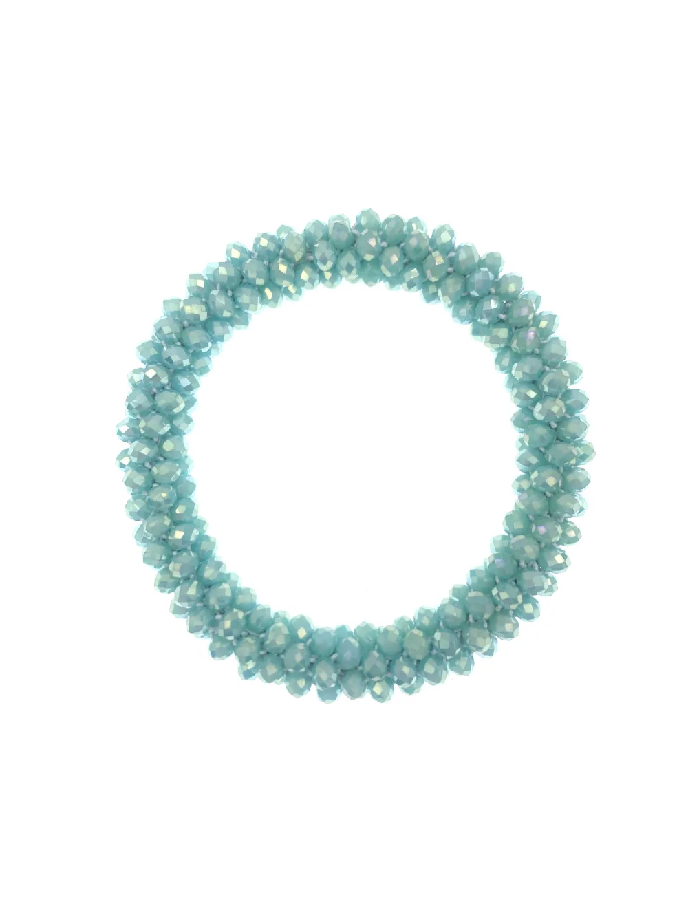 BCE1412-Cristalli Tonalità Verde - Bracciale Elastico - BCE1412-Cristalli Tonalità Verde - Bracciale Elastico