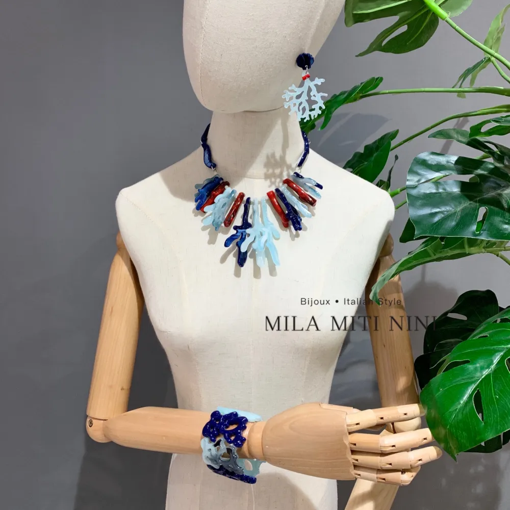 Corallo-Bracciale Resina - BMM-1282