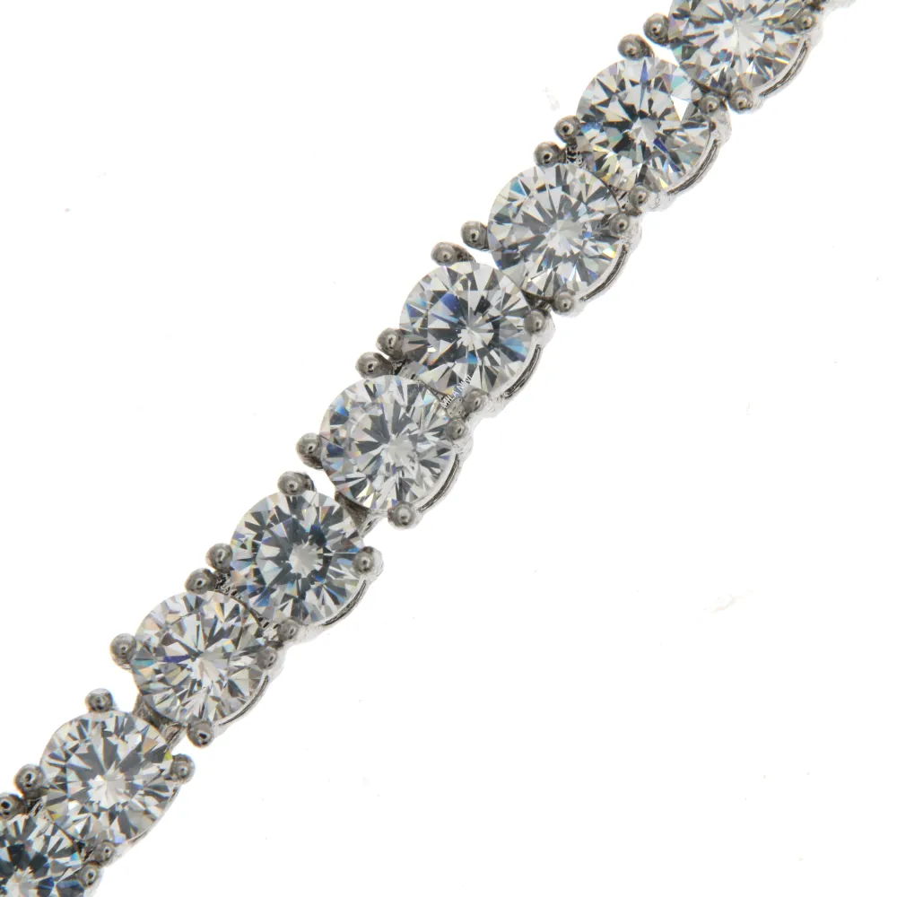 BMZ6583-Tennis 4mm-Bracciale con Zirconia Xuping - BMZ6583-Tennis 4mm-Bracciale con Zirconia Xuping