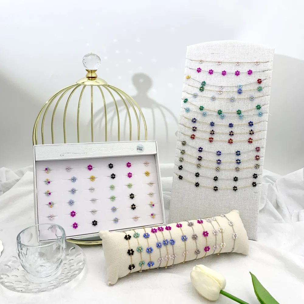 Margherita Cristalli-12Pz Bracciali in Acciaio - BPA-103-AA08B