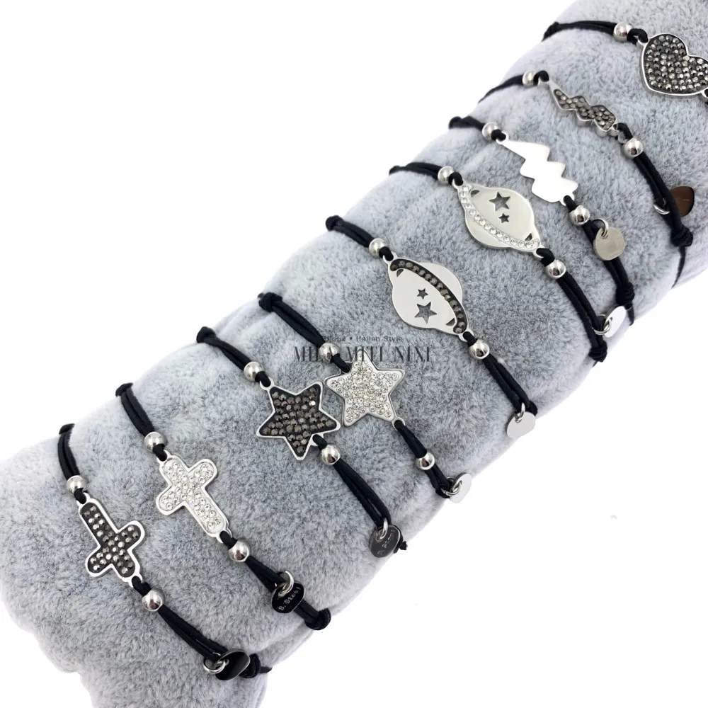 BPA104-137-Mix Soggetti-12 Pz Bracciali Elastici - BPA104-137