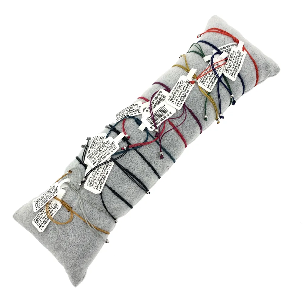 12Pz Bracciali in Acciaio Regolabili + Cuscino in Omaggio - BPA104-638