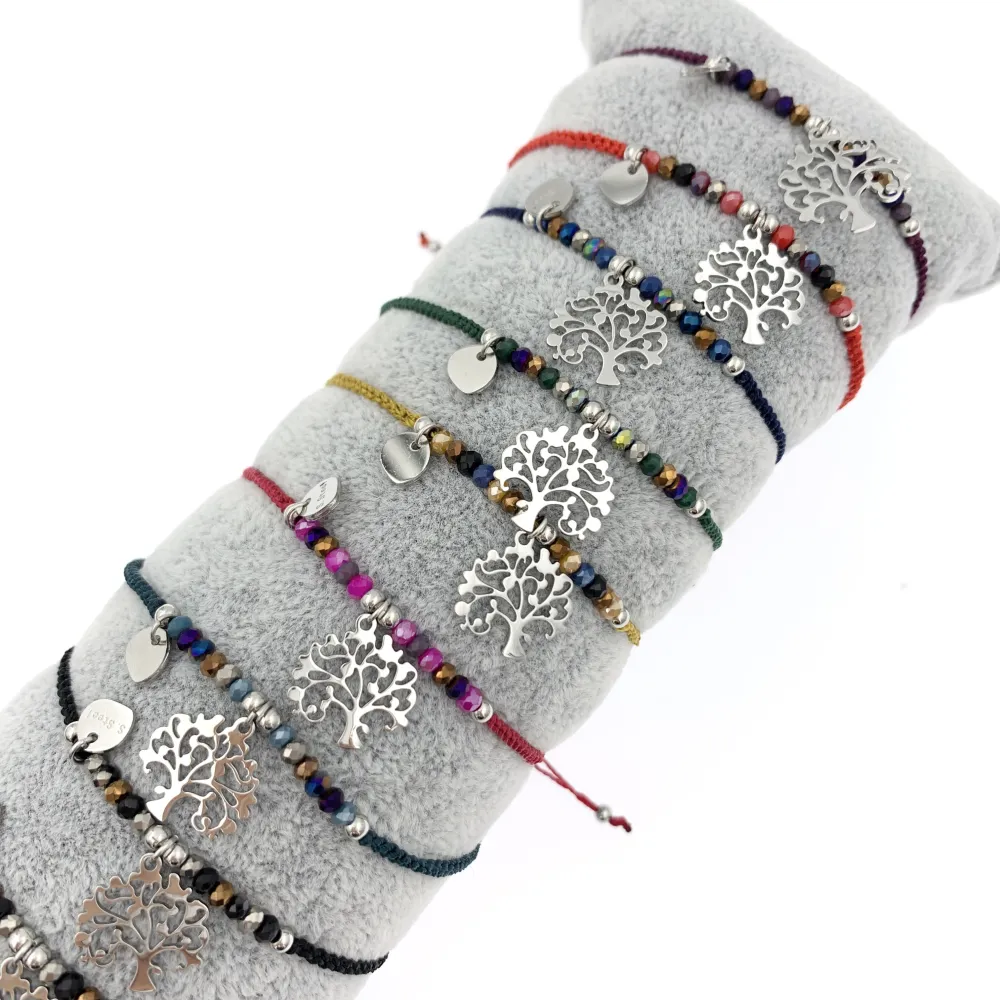 12Pz Bracciali in Acciaio Regolabili + Cuscino in Omaggio - BPA104-640