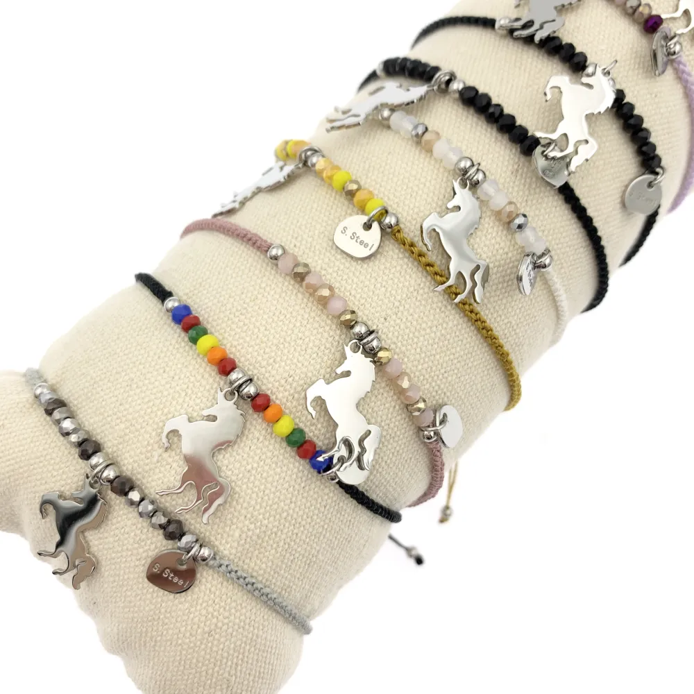 12Pz Bracciali in Acciaio Regolabili + Cuscino in Omaggio - BPA104-648