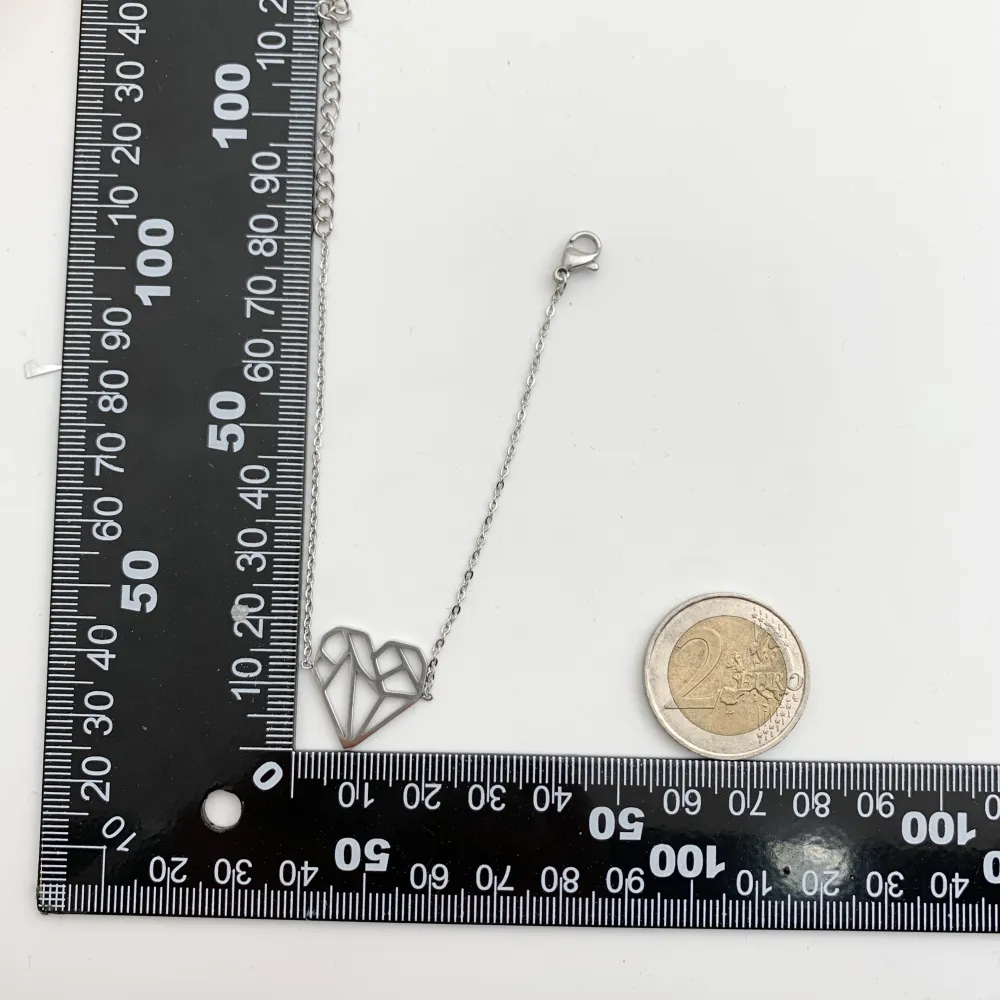 12Pz Bracciali in Acciaio con Chiusura a Moschettone + Cuscino - BPA413-98