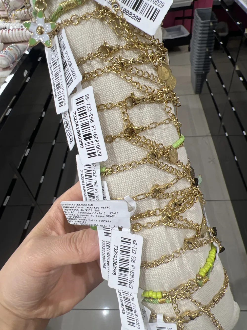 Mix Soggetti-15pz Bracciali in Acciaio - BPA-732-292