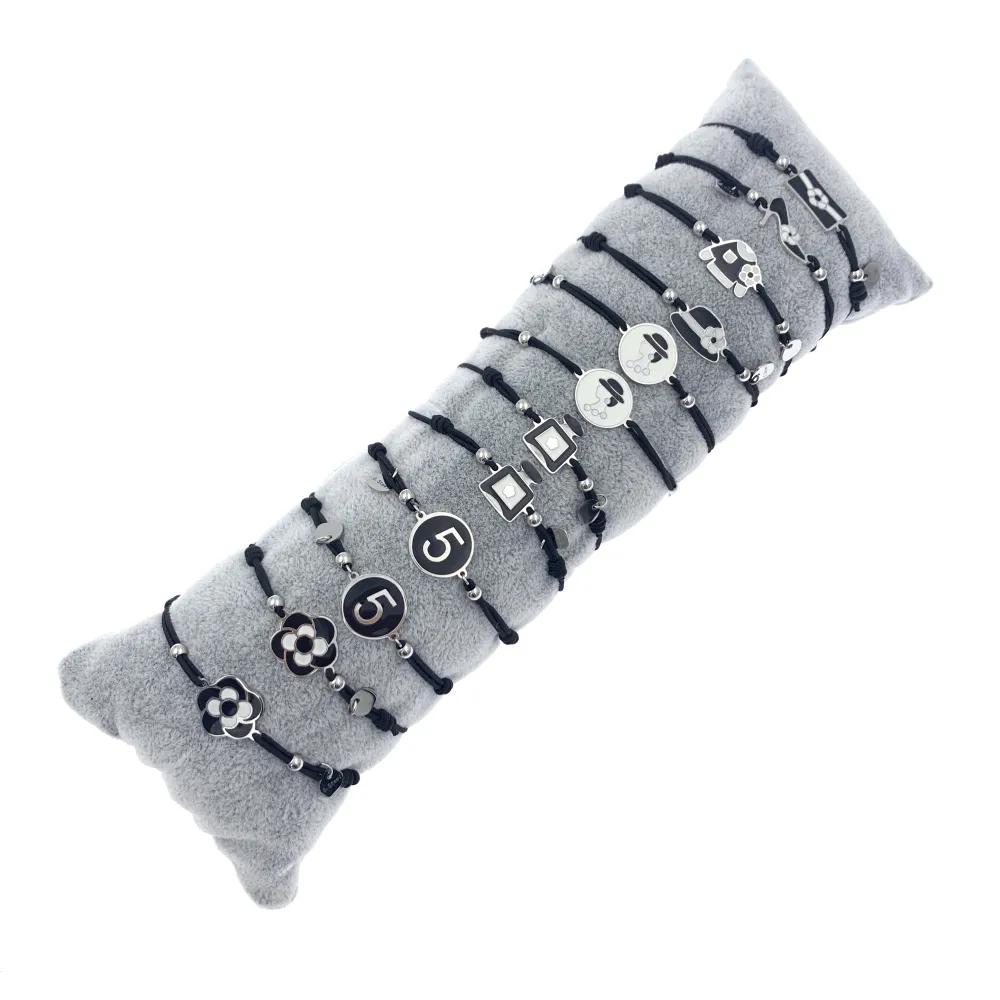 12Pz Bracciali Elastici in Acciaio+Cuscino in Omaggio - BPA7647-Life Style-12 Pz Bracciali Elastici