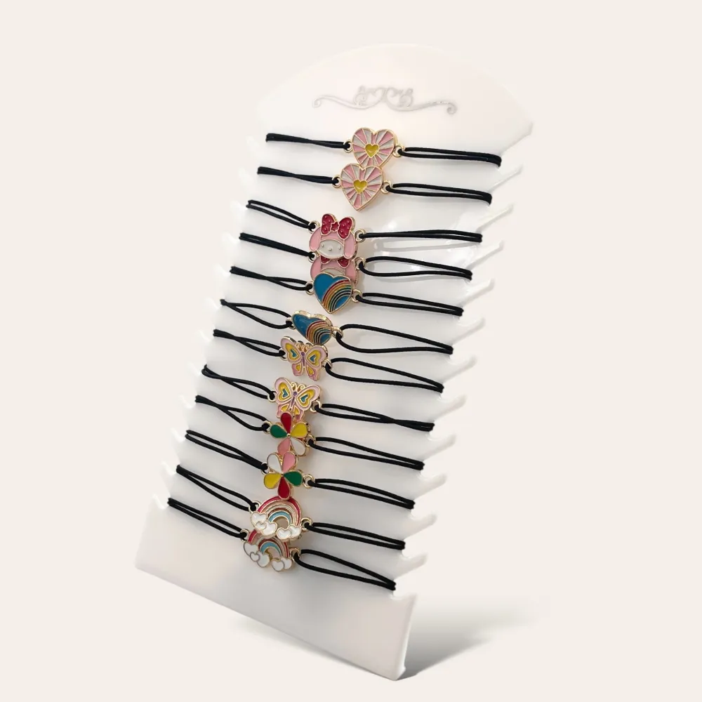 Mix Modelli -12pz Bracciali con Elastico - BPM-191-158