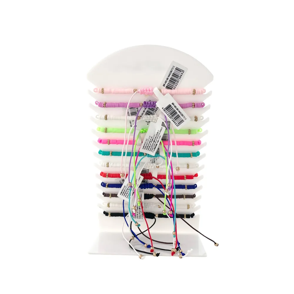 Pallina e Perline-12pz Bracciali Regolabili - BPM-480-88