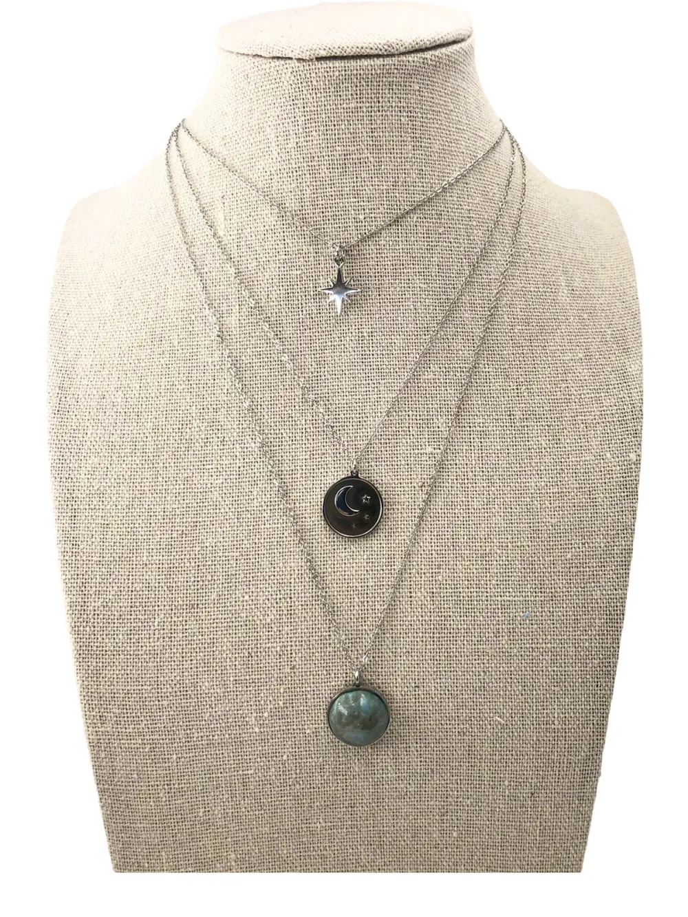 Multifilo collana acciaio - CAC-104-SD-100