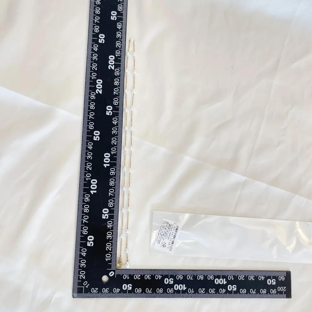 Perla-Collana Corta in Acciaio - CAC-243-55