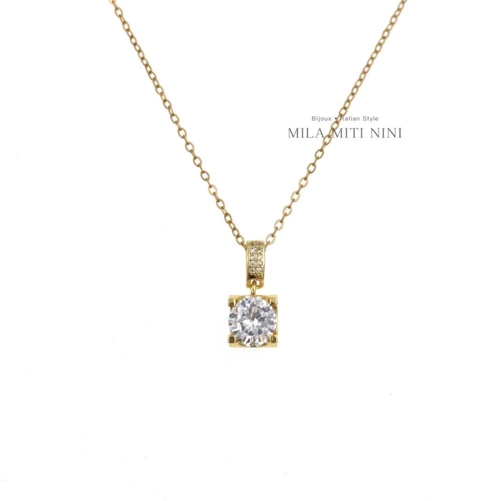 P.Luce 8mm-Collana Corta in Acciaio - CAC-413-01