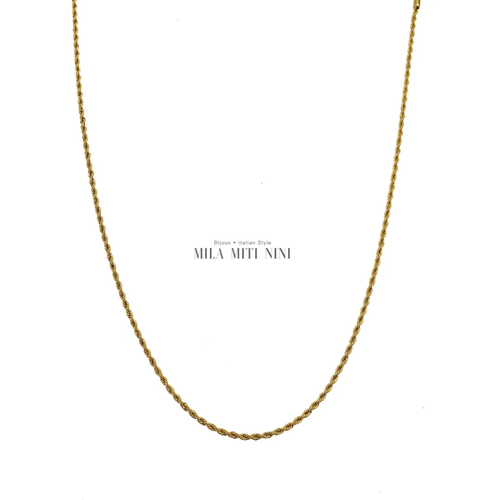 Torchon 2mm-Catena in Acciaio - CAC-413-2mm