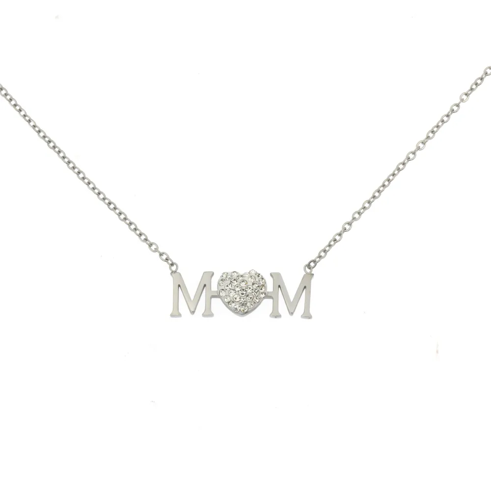 CAC-Mom 5309 - Collana Girocollo in Acciaio - CAC-413-550