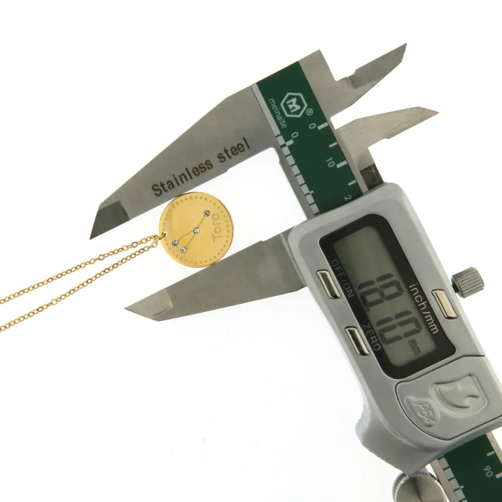 CAC6734-Segni Zodiacali- Collana Girocollo in Acciaio - CAC6734-Segni Zodiacali- Collana Girocollo in Acciaio