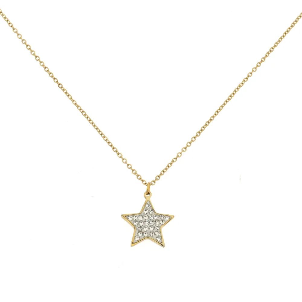 CAC-Stella 5313- Collana Girocollo in Acciaio - CAC-Stella 5313- Collana Girocollo in Acciaio