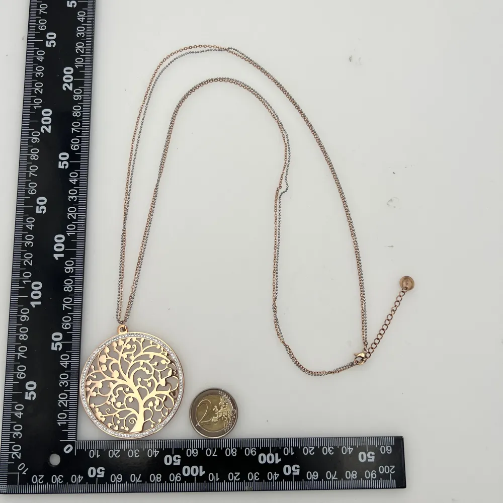 Albero della Vita-Collana Lunga in Acciaio - CAL-413-515