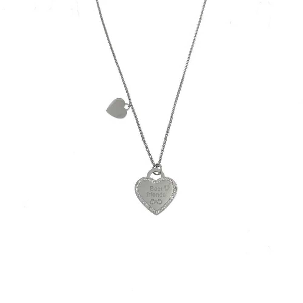 CAL413-821-Best Friends -Collana Lunga in Acciaio - CAL413-821-Best Friends -Collana Lunga in Acciaio