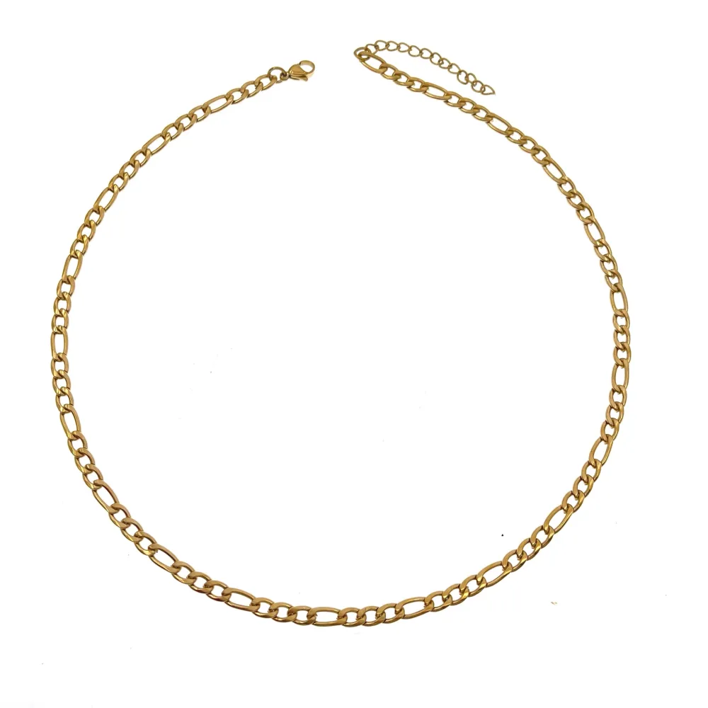 Catena 5mm-Collana in Acciaio - CAU-208-258 5mm