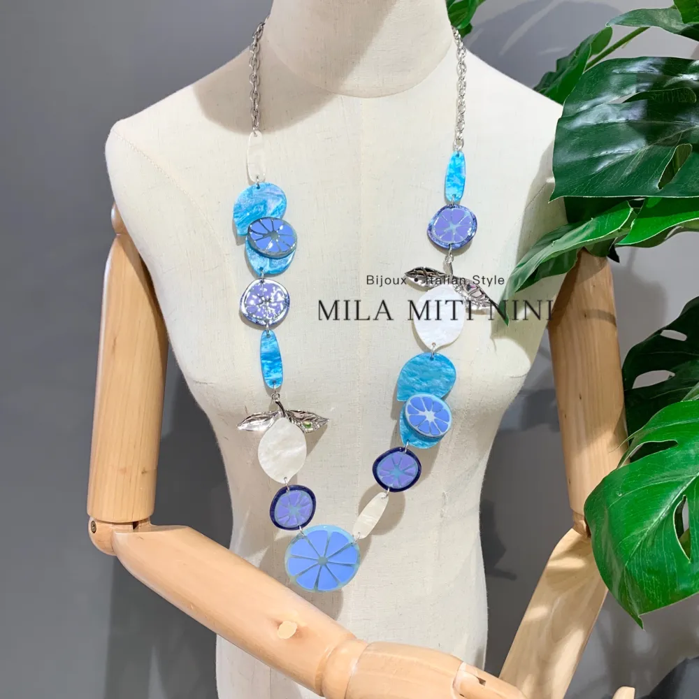 Frutta -Collana Lunga in Resina - CML-12702S