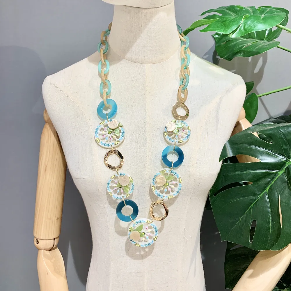 Route Carrozza Sicily-Collana Lunga Resina - CML-15351