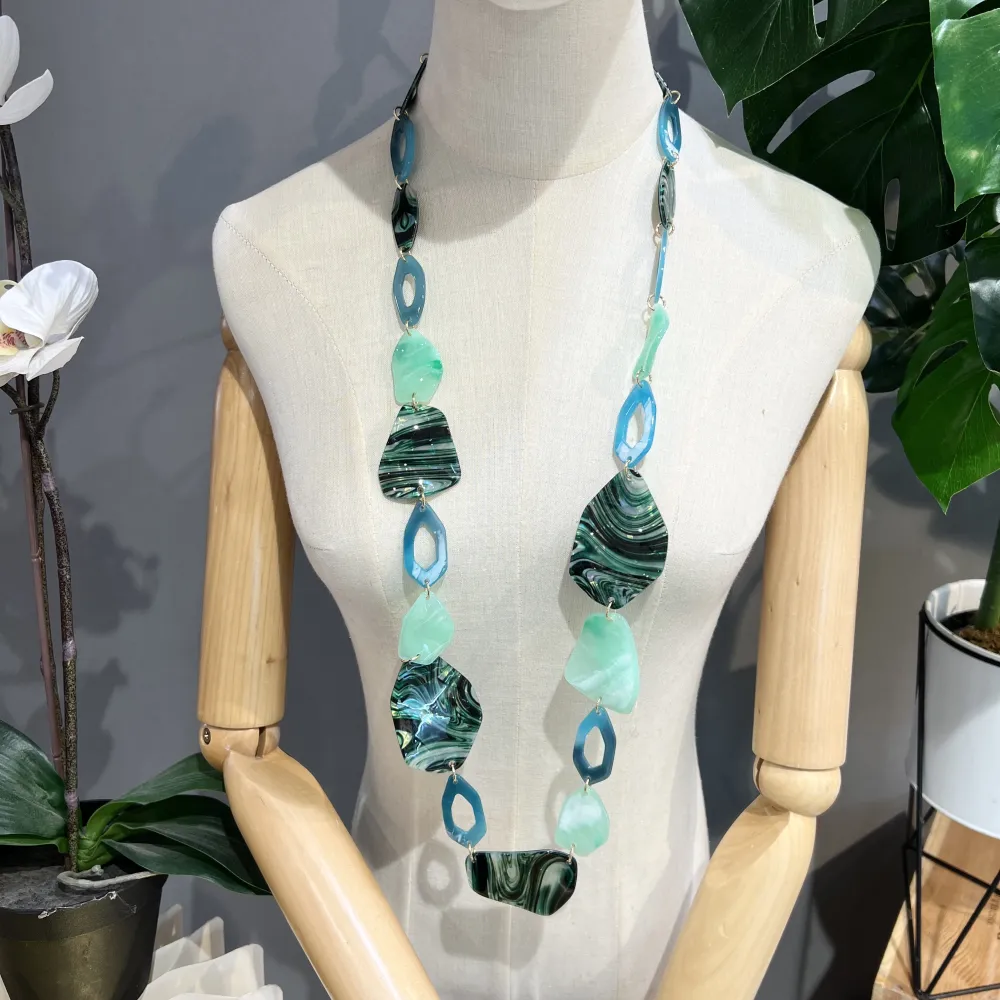 Catena-Collana Lunga Moda in Resina - CML-XL-16111