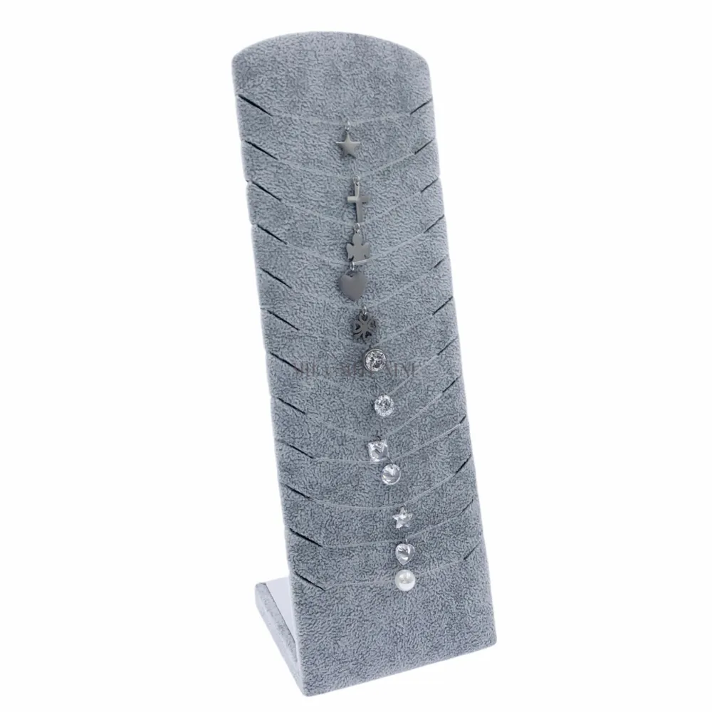 CPA7749-Fantasmino Misto - 12Pz Collane Corte in Acciaio - CPA413-02-Fantasmino Misto - 12Pz Collane in Acciaio