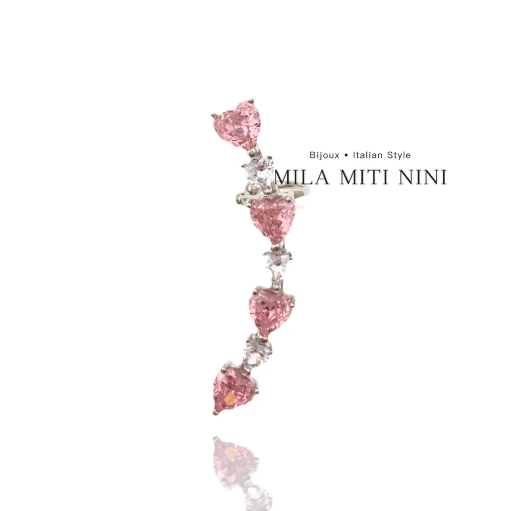 Cuore-Earcuff con Zirconia - EAK-109-72