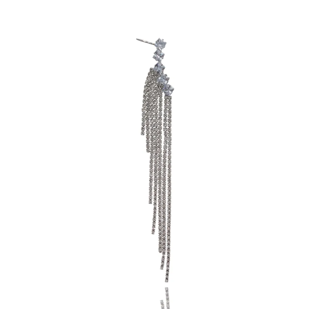 Strass-Earcuff con Zirconia - EAK-159-22008