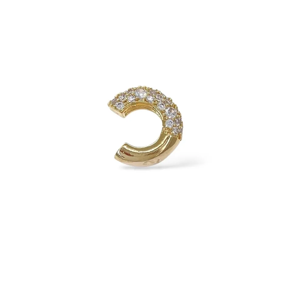 Cerchio con Zirconia-Earcuff in Ottone - EAK-506-324