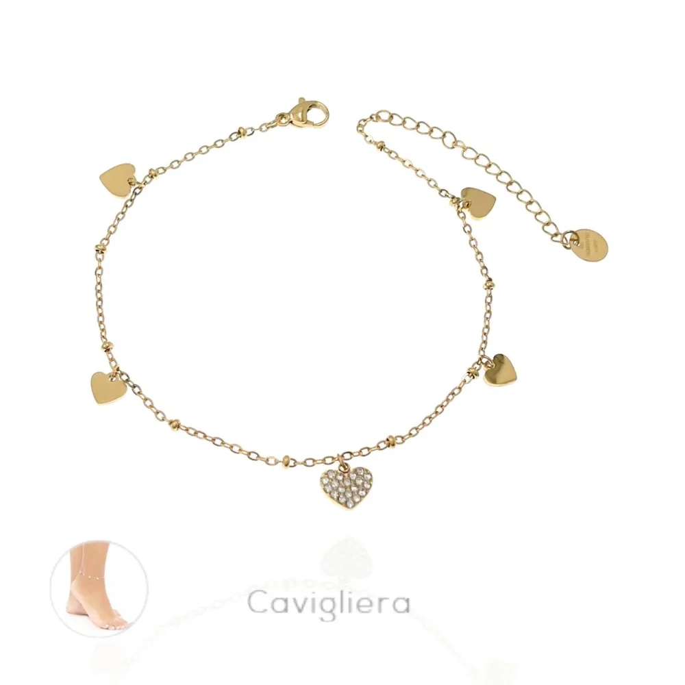 Cuore-Cavigliere in Acciaio - KAV-103-AA1079B