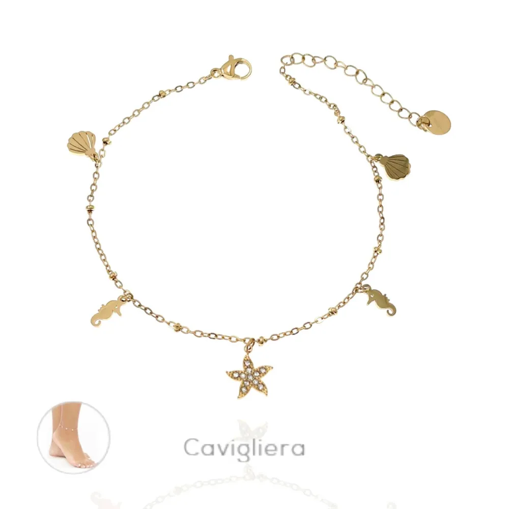 Stella Marina-Cavigliere in Acciaio - KAV-103-AA1091B