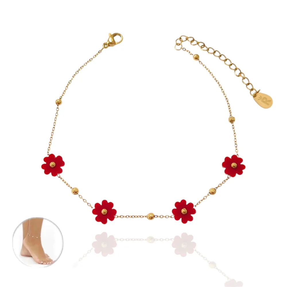 Fiore-Cavigliera in Acciaio - KAV-413-1265