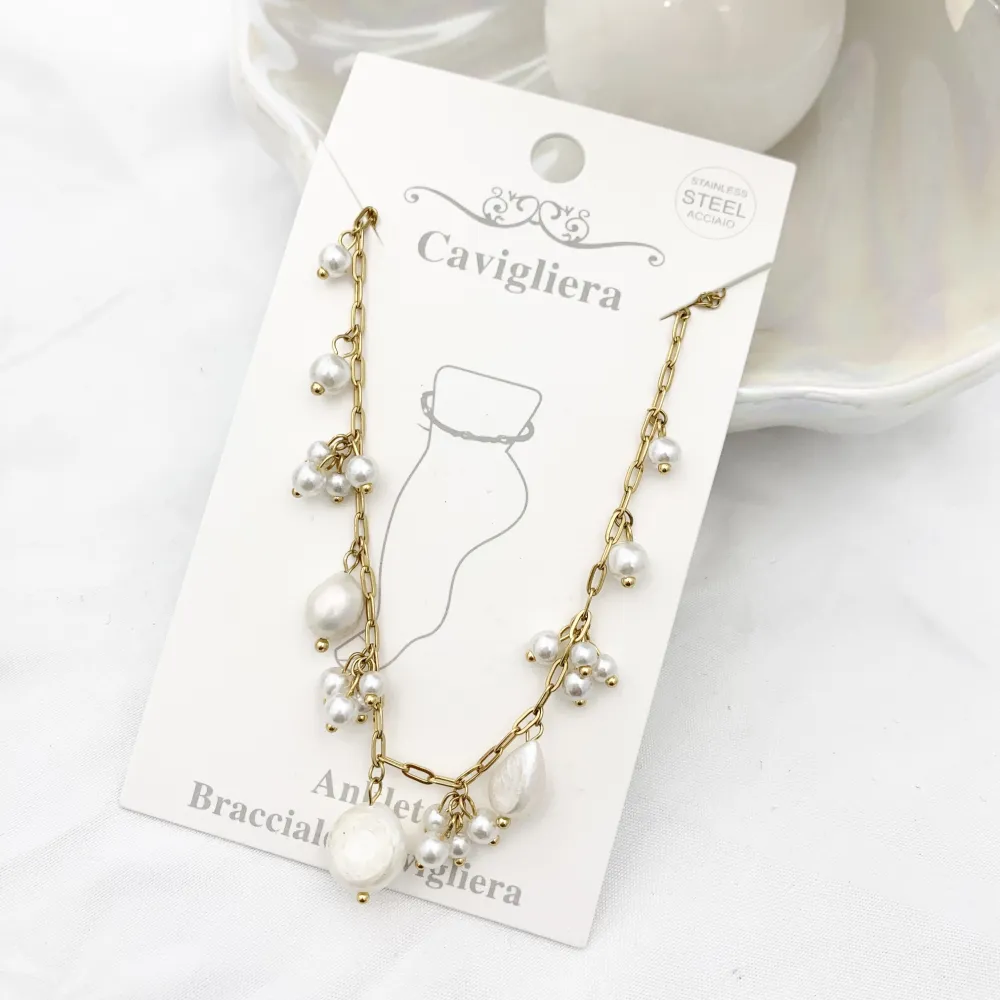 Perla -Cavigliera in Acciaio - KAV-735-13