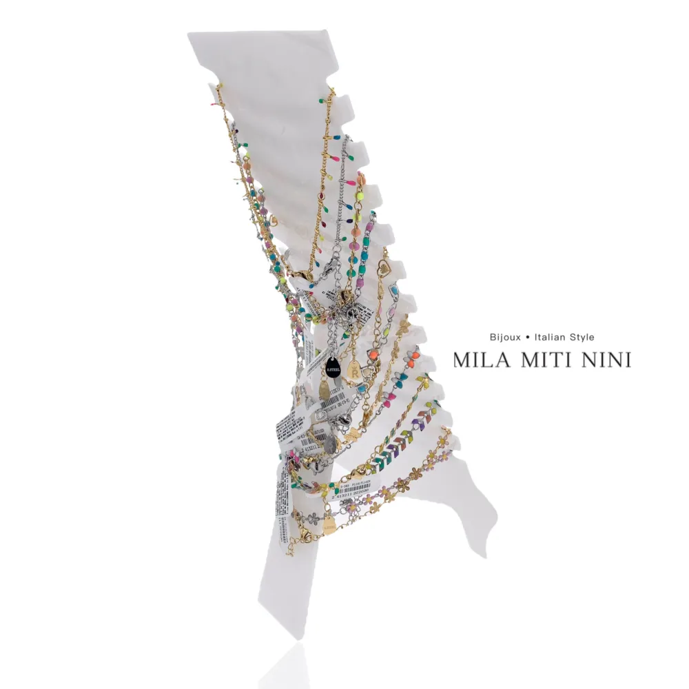 Soggetti Mix Smaltati-12Pz Cavigliere in Acciaio - KPA-413-383