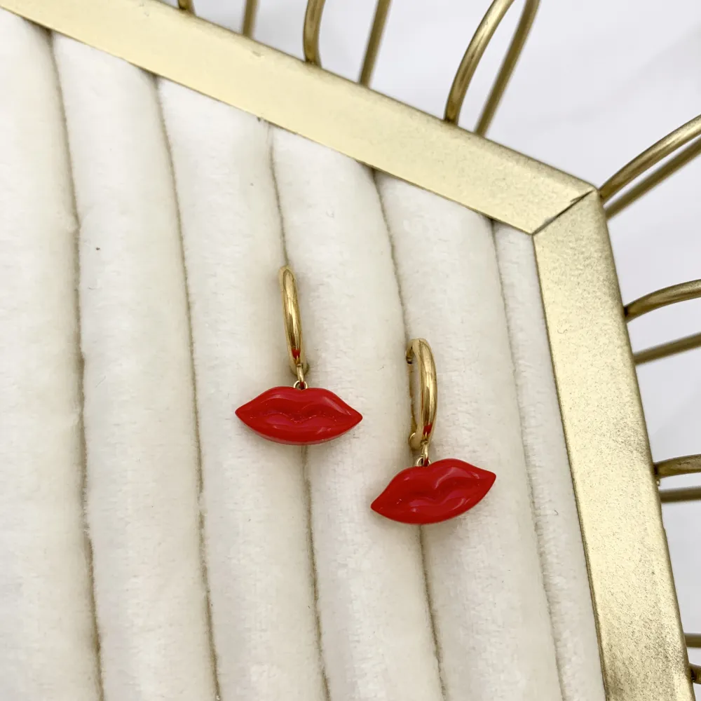 Bocca-Orecchini in Acciaio - OAP-103-AA4059E