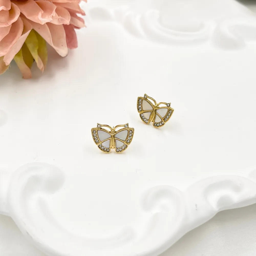 Farfalla -Orecchini in Acciaio - OAP-103-AA4177E