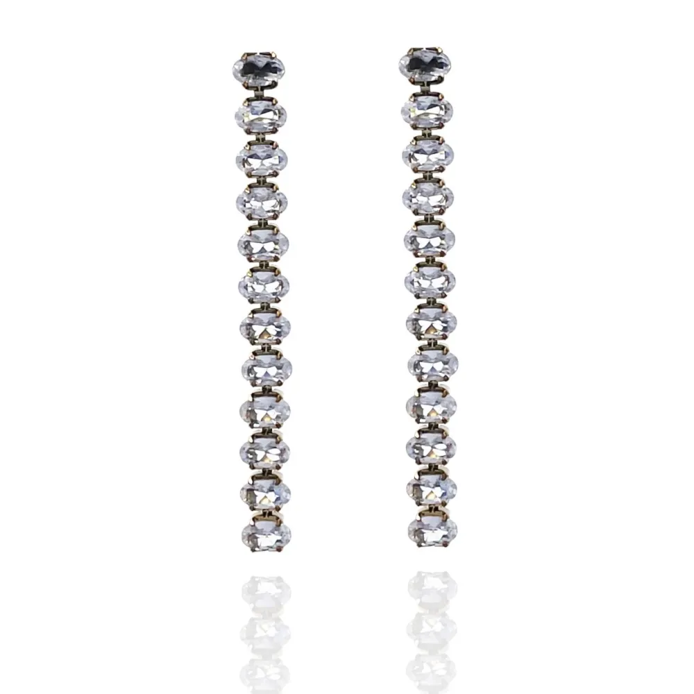 Tennis Ovale-Orecchini Acciaio - OAP-413-1070