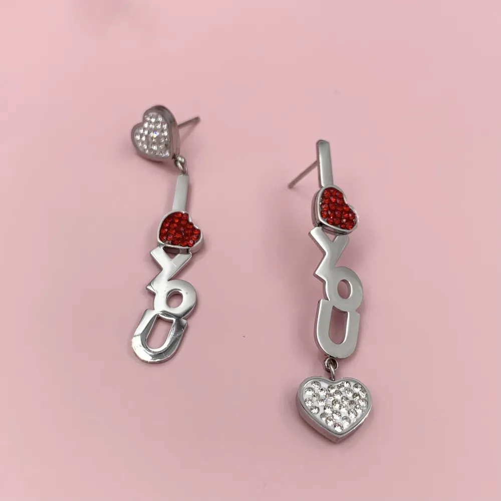 OAP6836-Cuore I Love You- Orecchini in Acciaio - OAP413-257