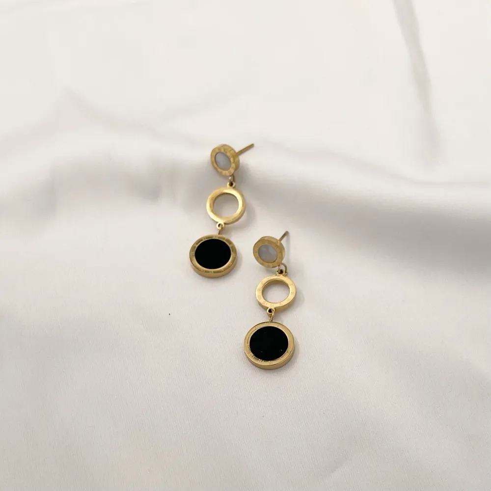 Tondo Cerchio-Orecchini in Acciaio - OAP-413-528