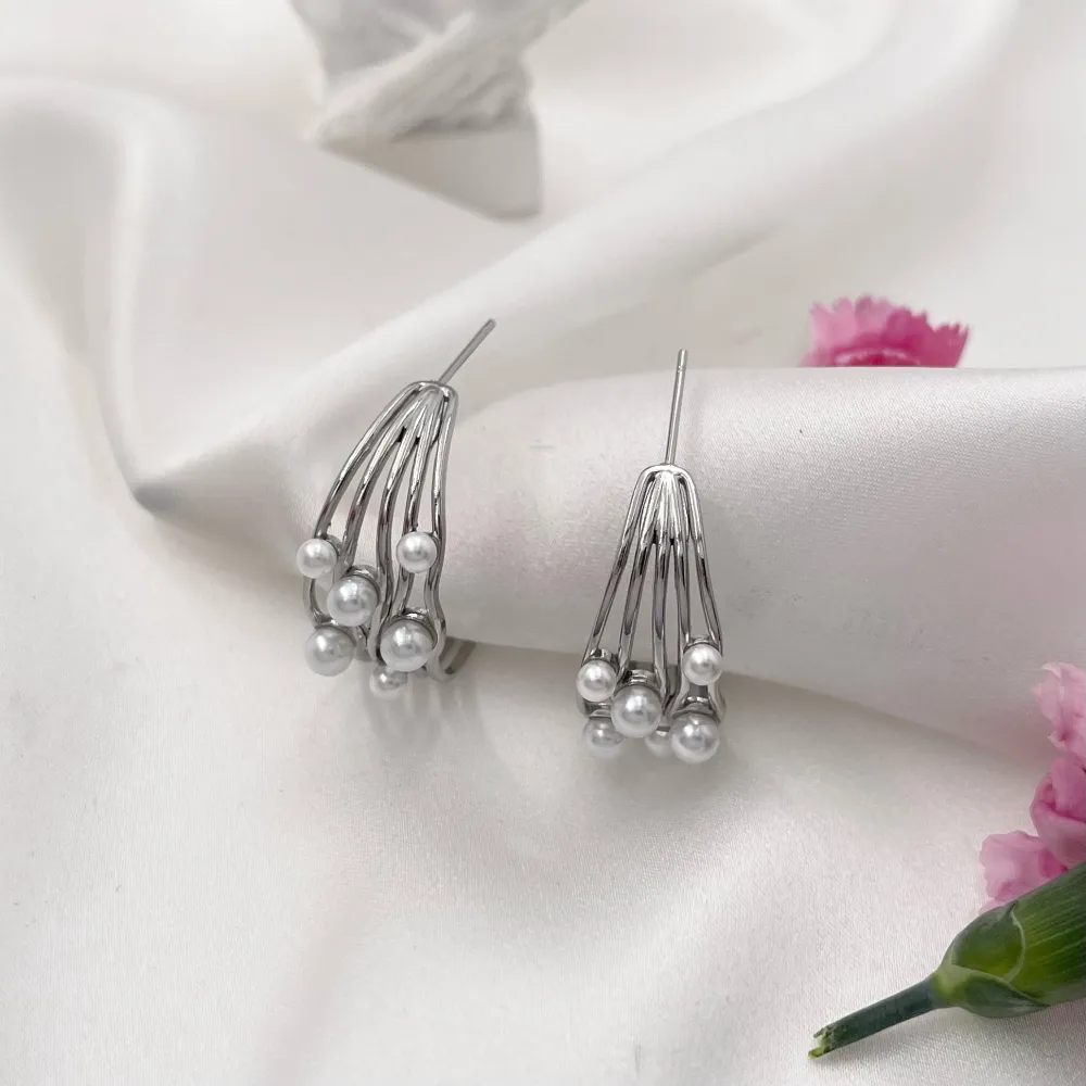 Cerchio-Orecchini in Acciaio - OAP-729-38