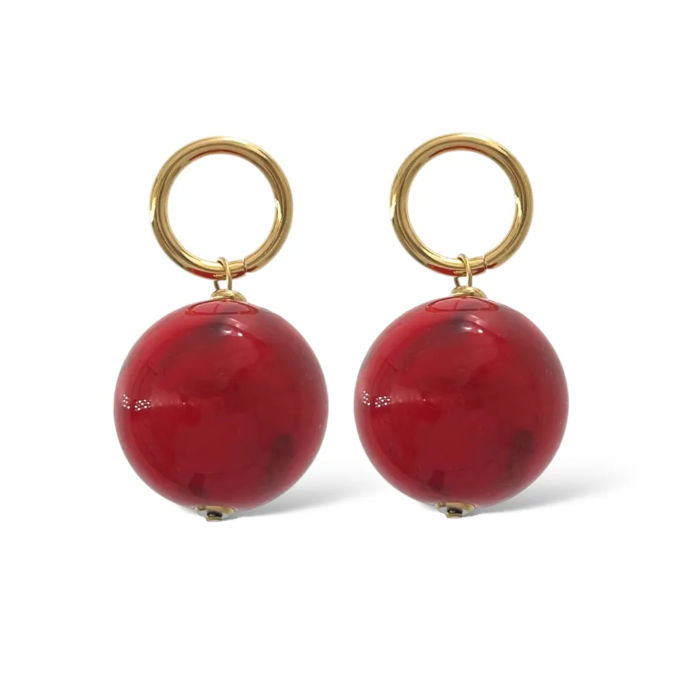 Ball-Orecchini in Acciaio - OAP-732-291