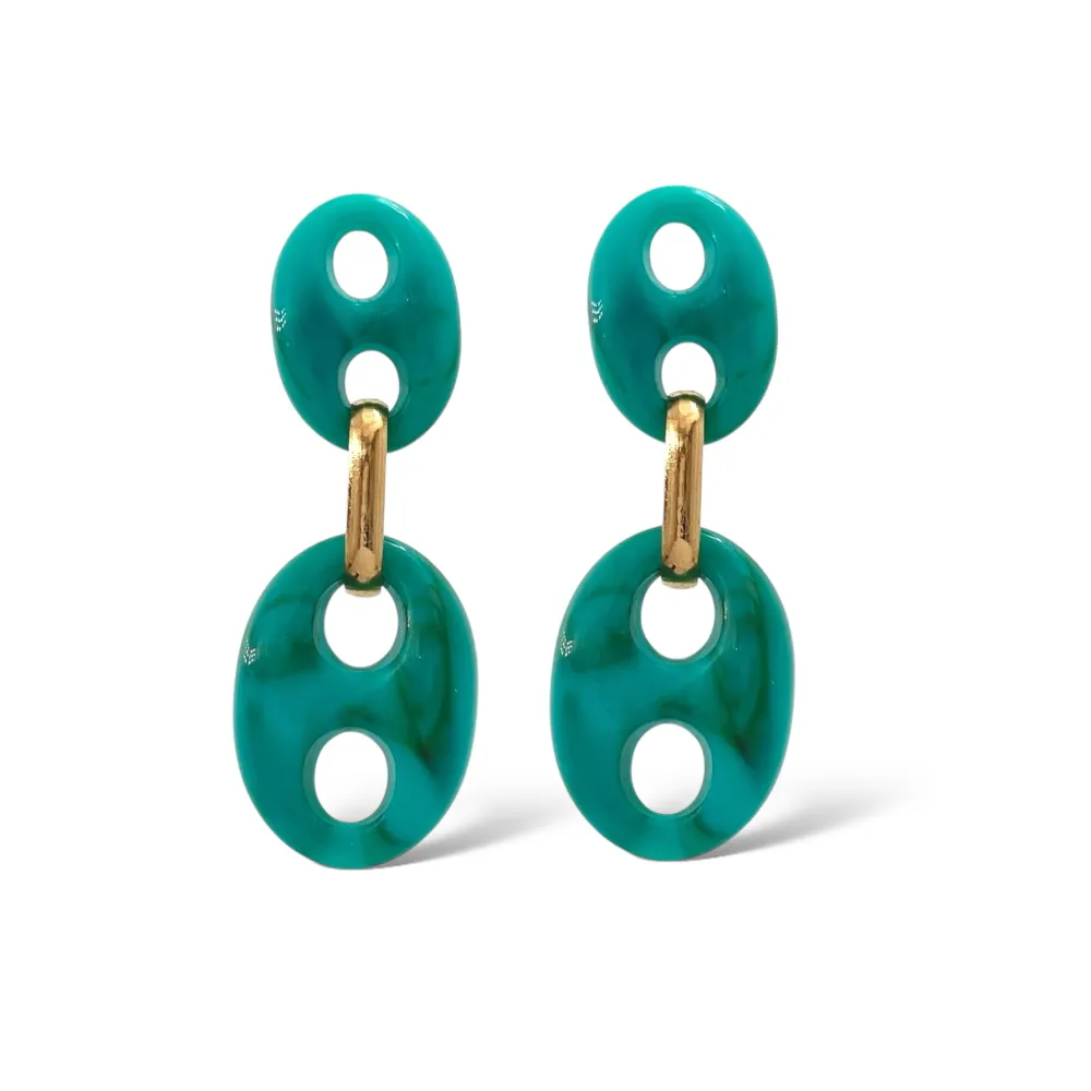 Catena Pendete-Orecchini in Acciaio - OAP-732-324