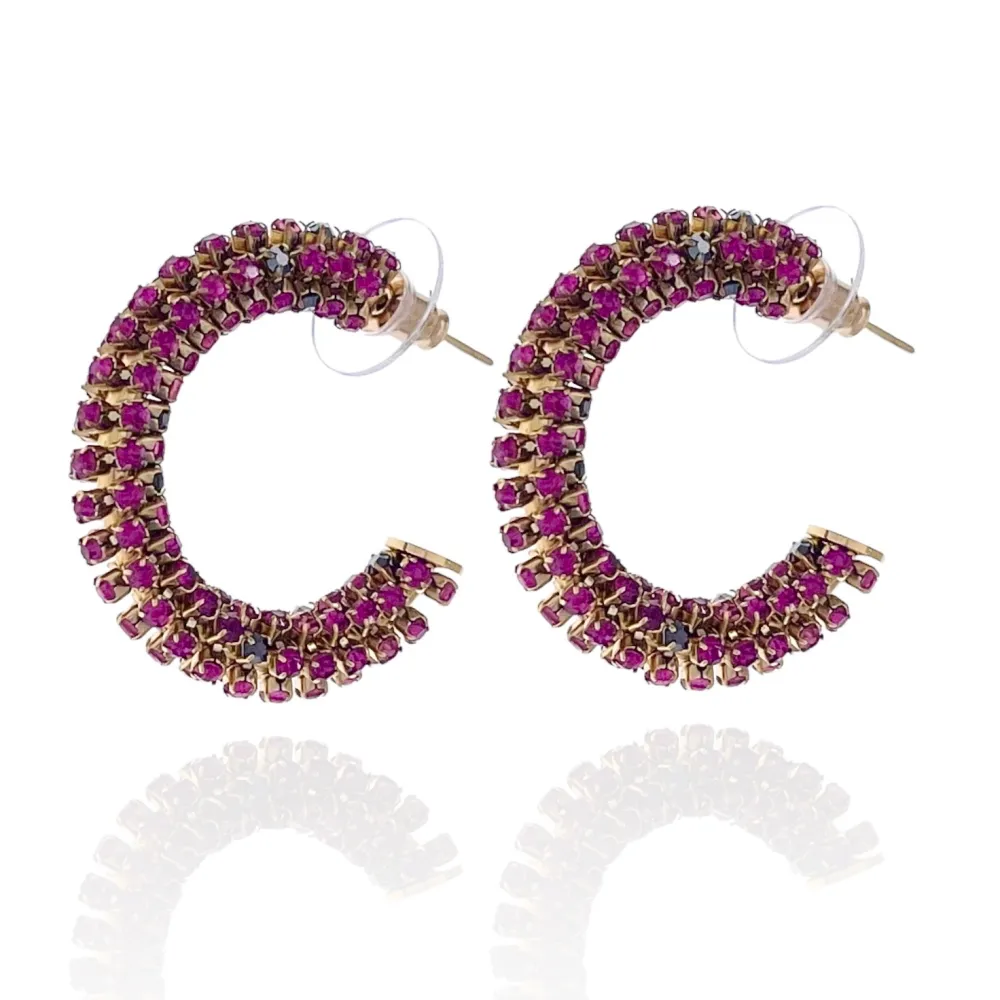 Cerchio 30mm -Orecchini in Acciaio - OAP-732-98 M 30mm