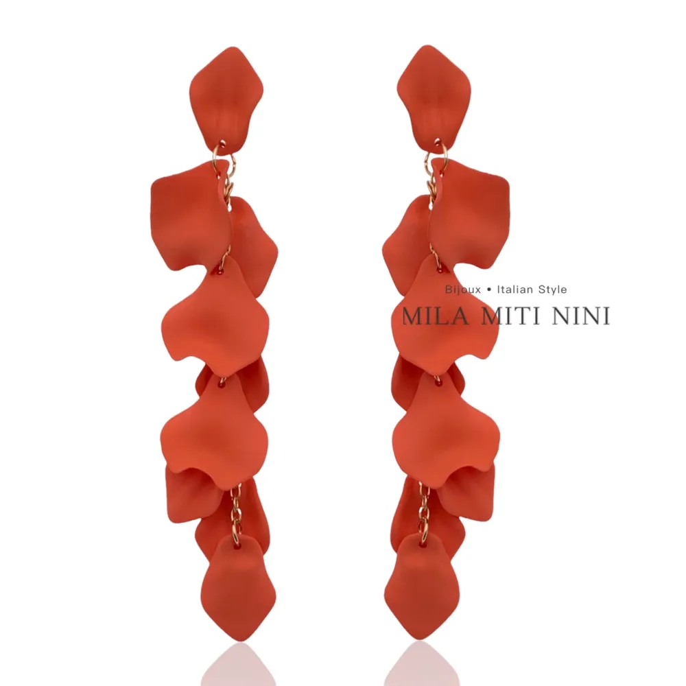 Petali Lunghi -Orecchini Moda - OMM-183-21