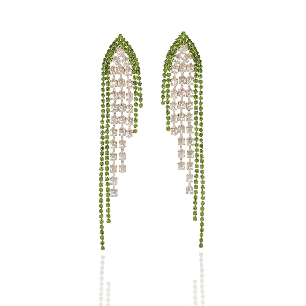 Napine-Orecchini Moda Vetro - OMM-381-2884