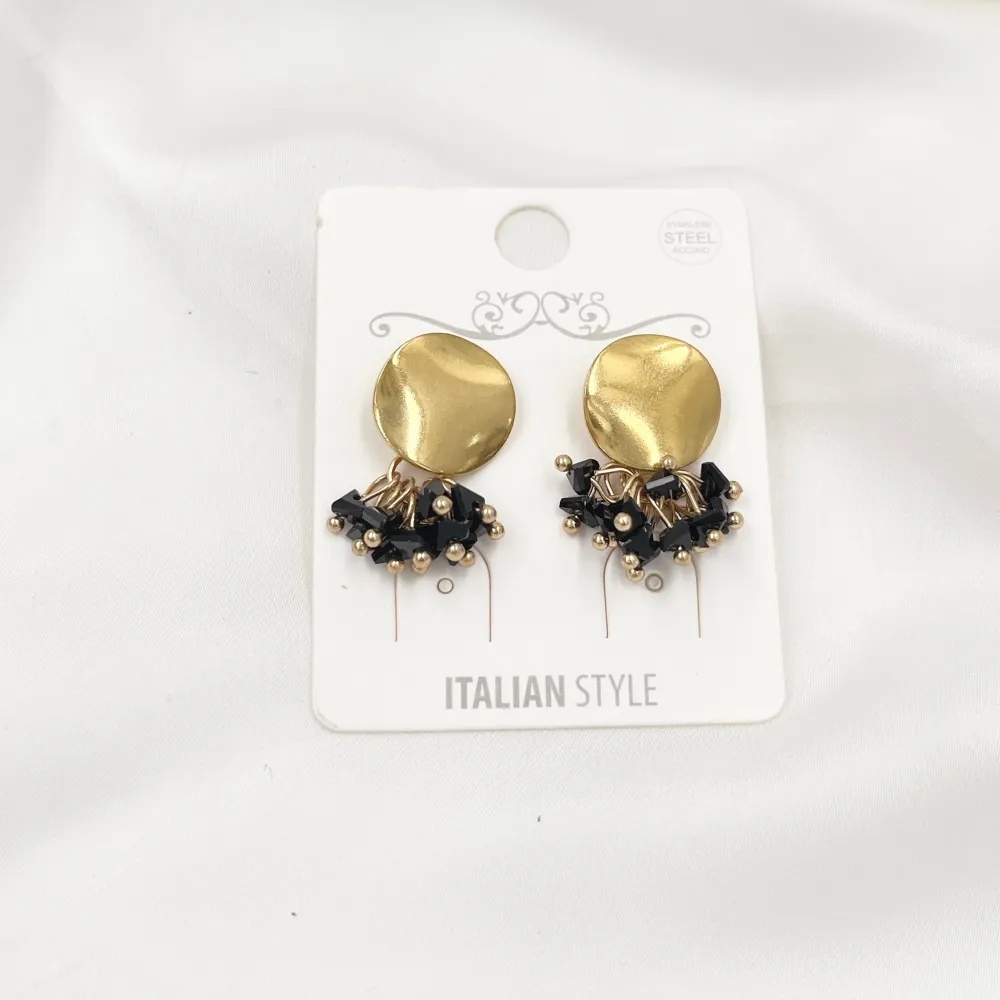 Tondo grappoli  -Orecchini Moda - OMM-428-27