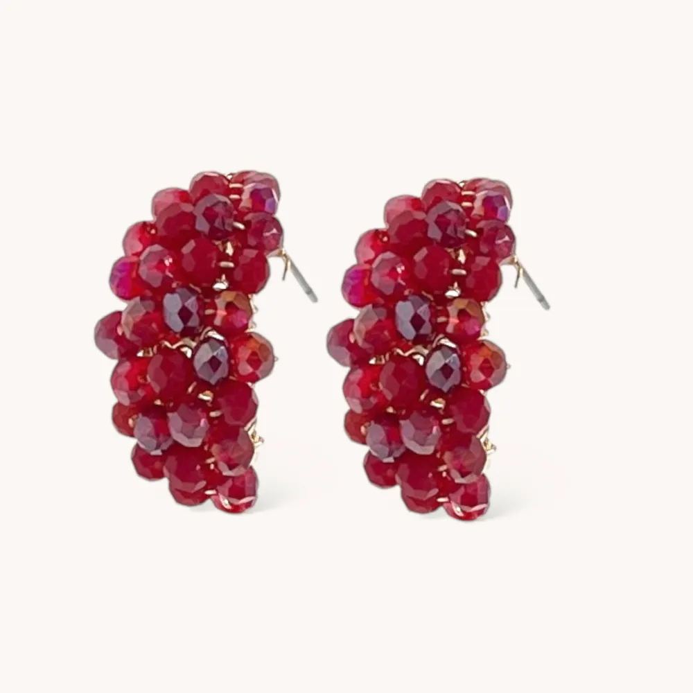 Mezzaluna -Orecchini Moda - OMM-428-28