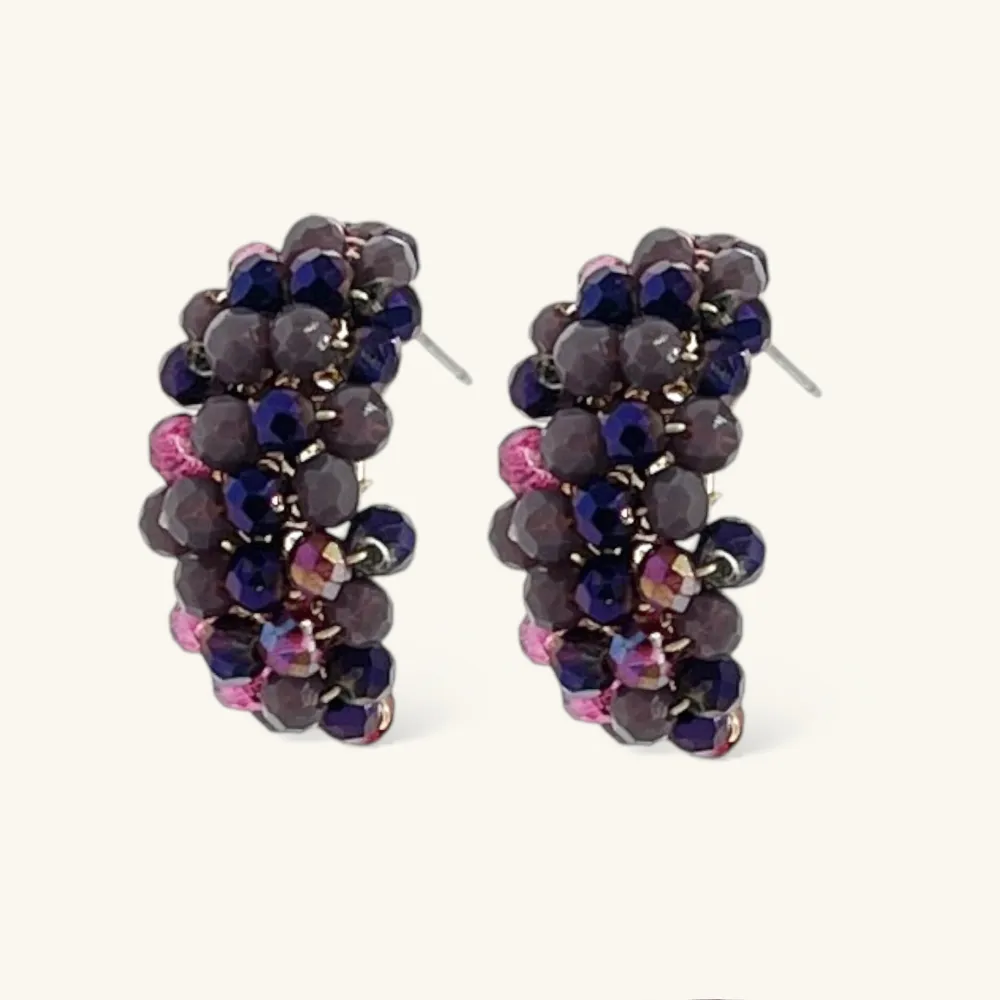 Mezzaluna -Orecchini Moda - OMM-428-28